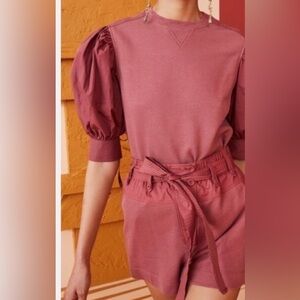 ULLA JOHNSON LOU LOU TERRY SHORTS